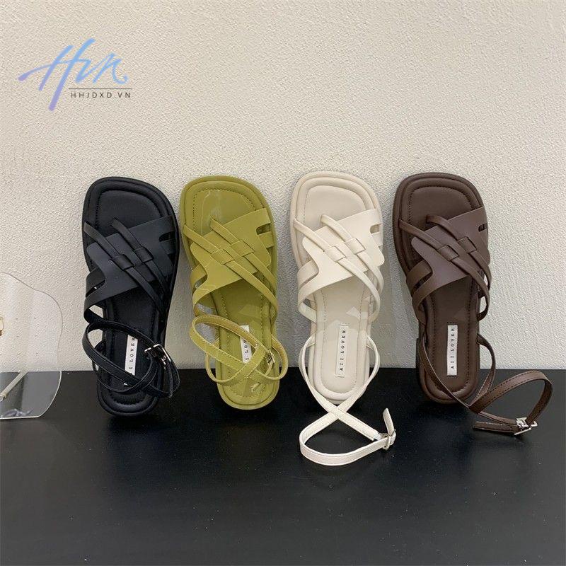 Sandal Hở Ngón Đế Bằng Thiết Kế Mới Thời Trang Dành Cho Nữ