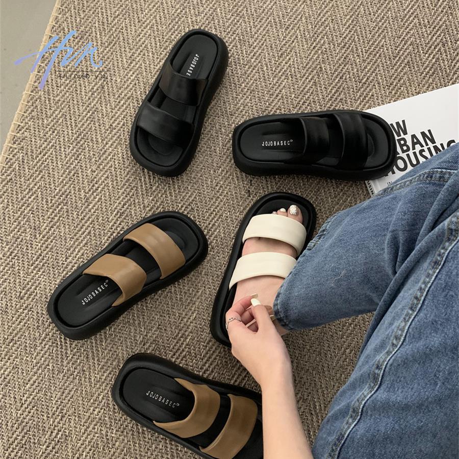Sandal Đế Dày Thời Trang Mùa Hè 2023 Phong Cách Mới Cho Nữ