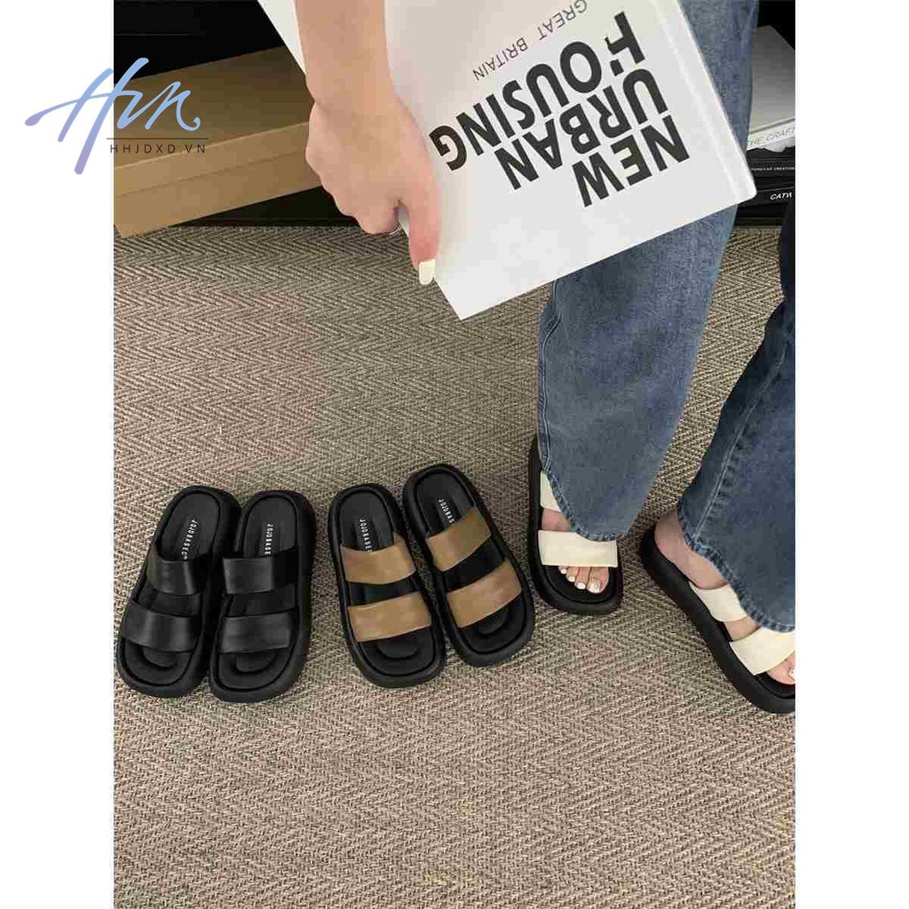 Sandal Đế Dày Thời Trang Mùa Hè 2023 Phong Cách Mới Cho Nữ