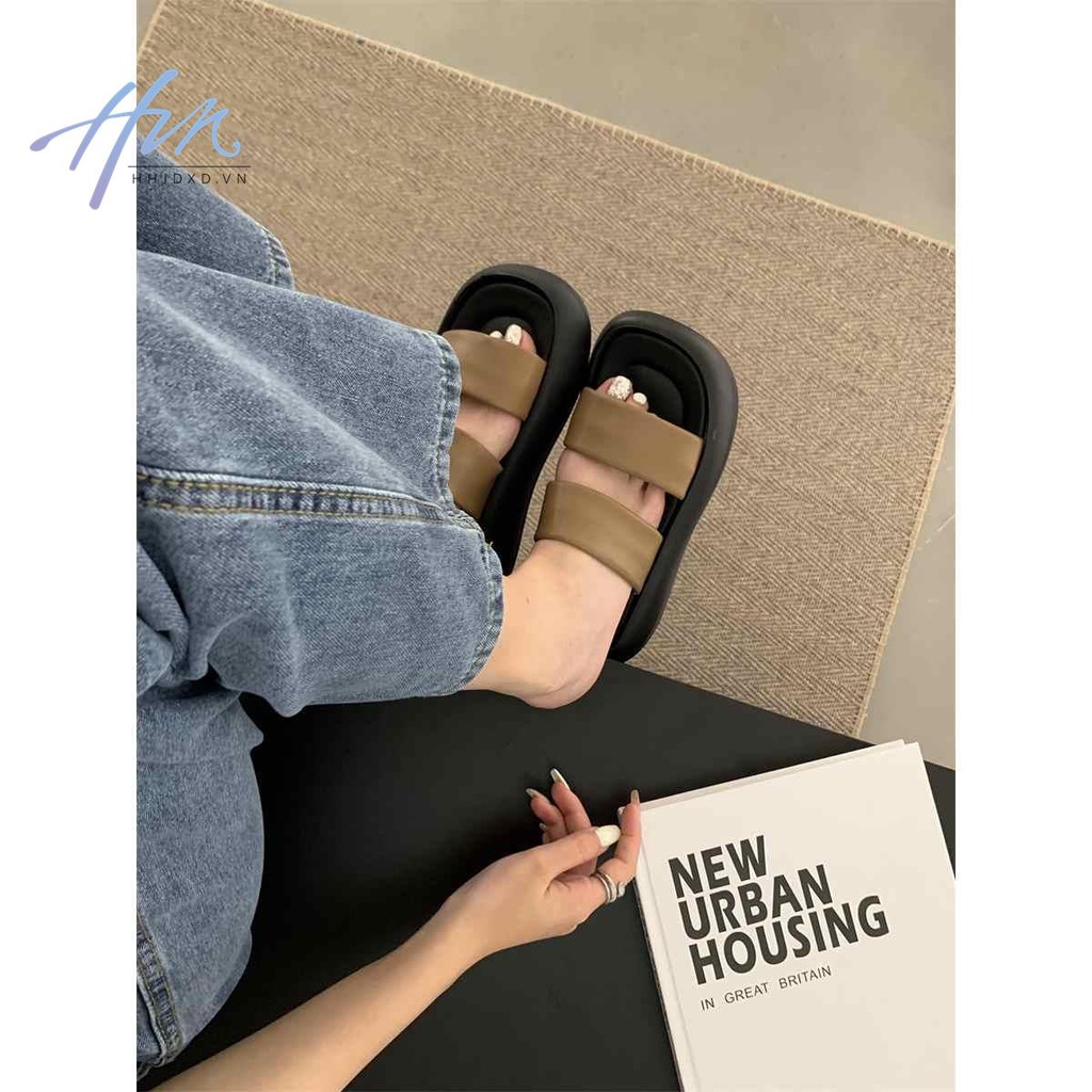 Sandal Đế Dày Thời Trang Mùa Hè 2023 Phong Cách Mới Cho Nữ