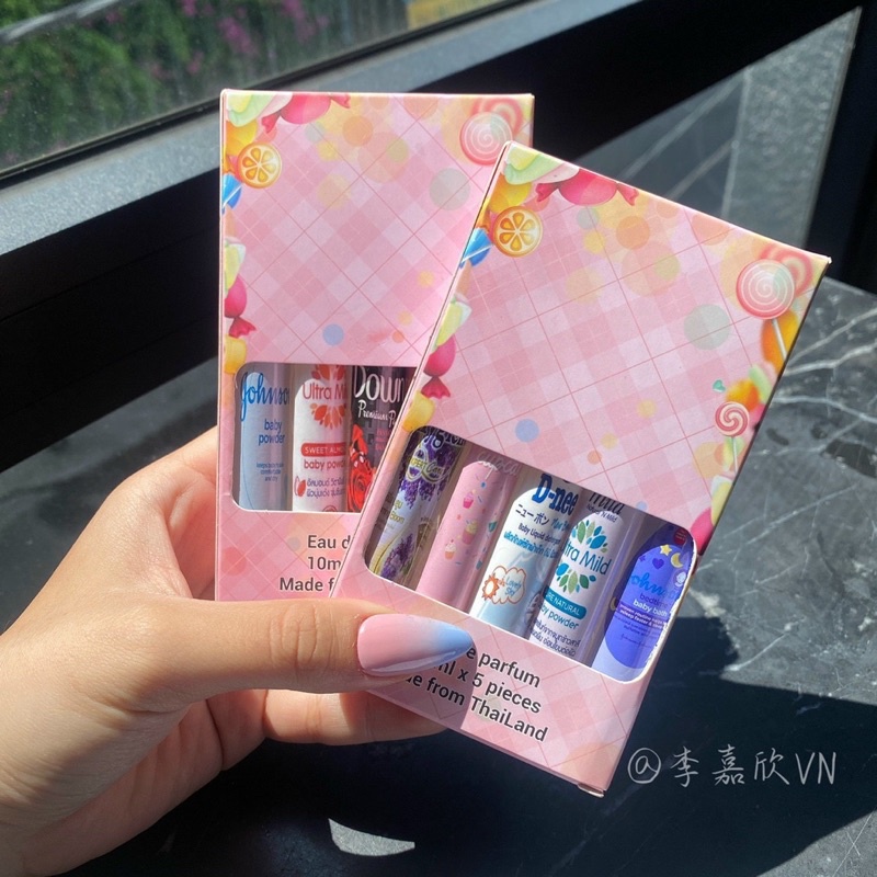 Set 5 chiết nước hoa Thái Lan thơm
