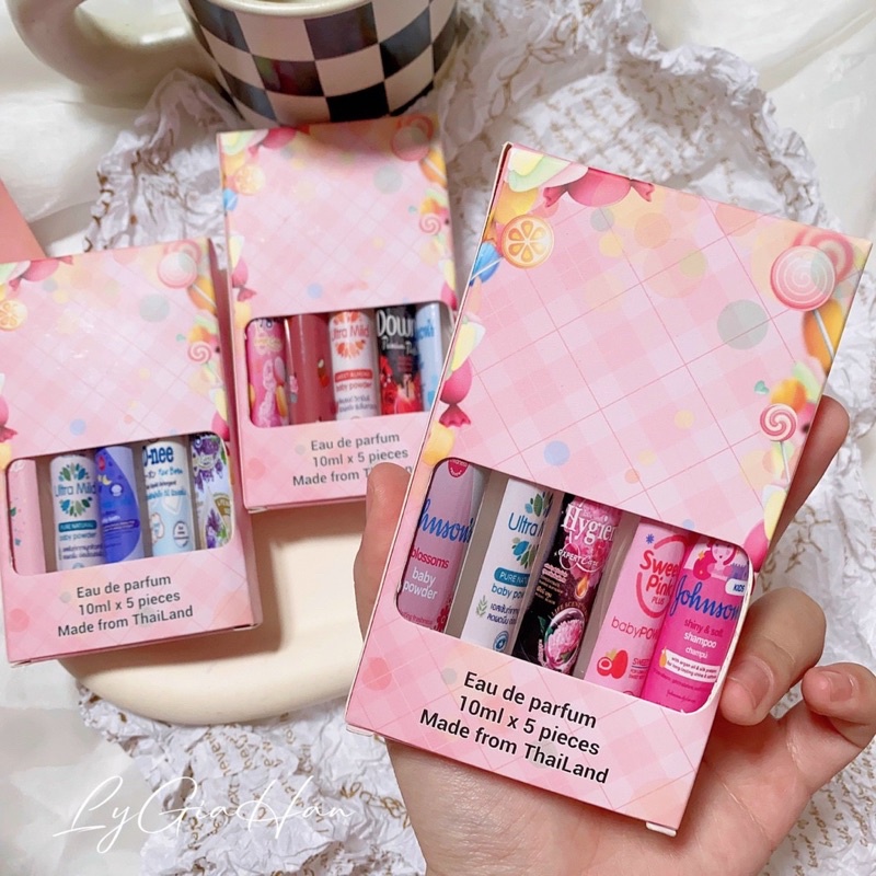 Set 5 chiết nước hoa Thái Lan thơm