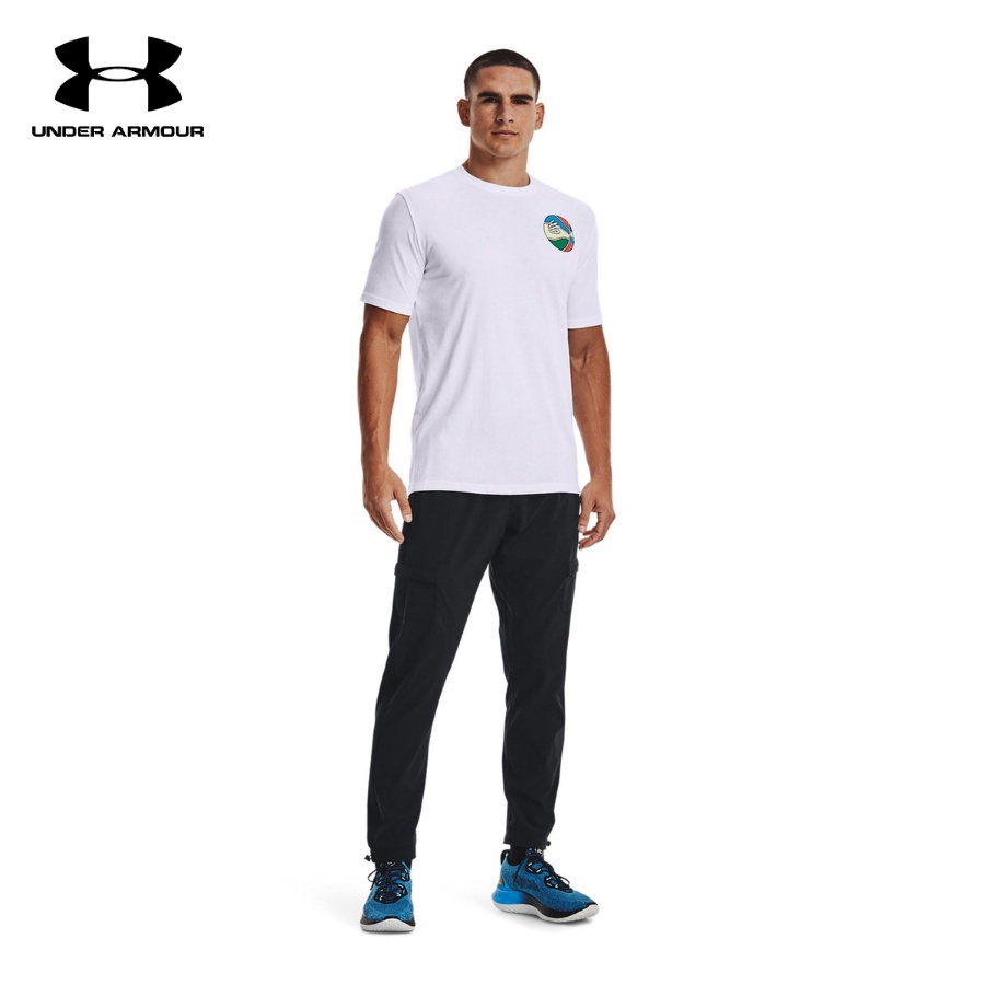 Áo thun tay ngắn bóng rổ nam Under Armour Curry Basketball Graphic - 1366615-100