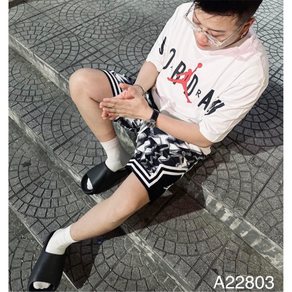 Áo thun nam nữ unisex JORDAN basic tee phông Form Unisex Tay Lỡ Vải Cotton 100%