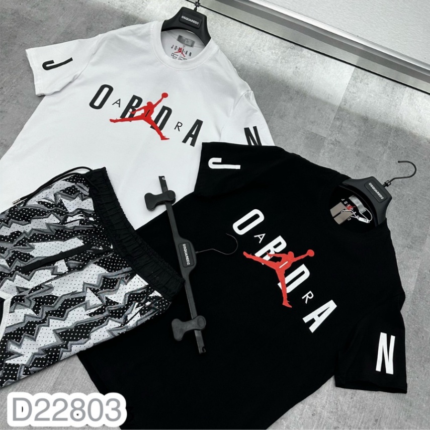 Áo thun nam nữ unisex JORDAN basic tee phông Form Unisex Tay Lỡ Vải Cotton 100%