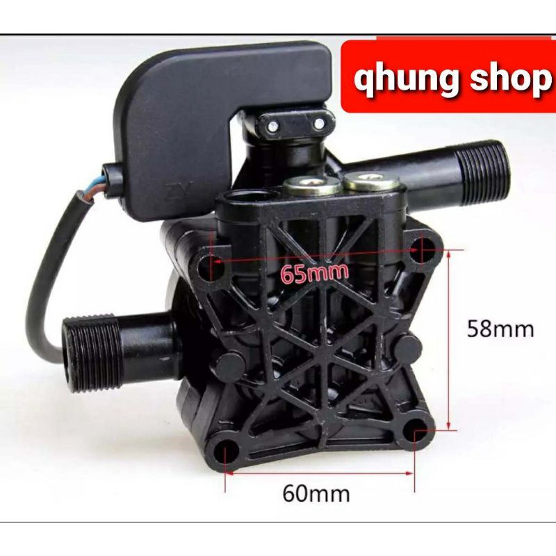 SALE  Bộ đầu bơm máy rửa xe mini có kèm rơ le điện, máy xịt rửa xe gia đình ( LƯU Ý ĐẶT HÀNG KIỂM TRA CHUẨN