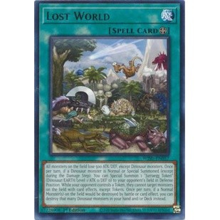 Thẻ bài yugioh lost world - wisu-en057 - rare 1st edition