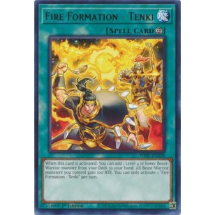 Thẻ Bài Yugioh Fire Formation - Tenki - WISU-EN028 - Rare 1st Edition