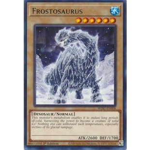 Thẻ Bài Yugioh Frostosaurus - WISU-EN008 - Rare 1st Edition