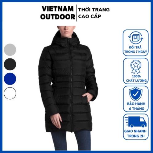 vc Áo khoác măng tô nữ The North Face dáng dài - Áo phao trần bông nữ có thể gấp gọn thành túi nhỏ gọn 54