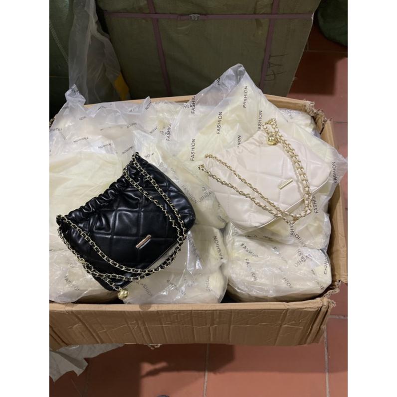 Túi tote da mềm vân trần trám size 23 chuẩn loại 1 hàng QC cao cấp