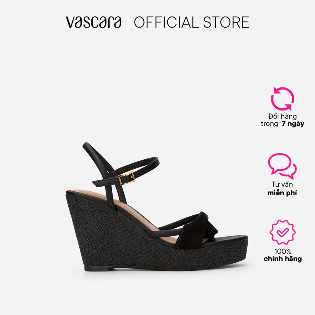 Vascara Giày Bít Mũi Nhọn Spool Heel - BMN 0576