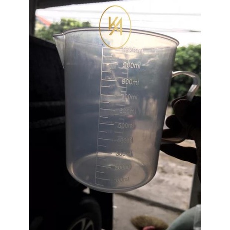 Ca nhựa 1l (1000ml) chia vạch rõ ràng