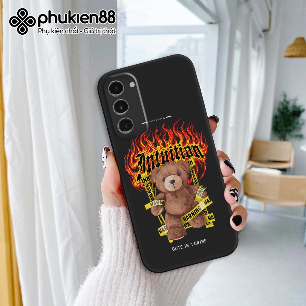 Ốp lưng Samsung S23 5G / S23 Plus / S23 Ultra gấu bear LV thời trang, ốp TPU silicon dẻo rẻ đẹp