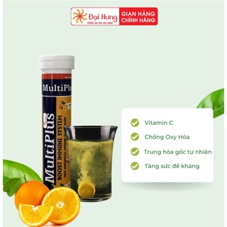 Viên sủi Bổ Sung Vitamin Tổng Hợp Multi Plus - Tuýp 20 viên