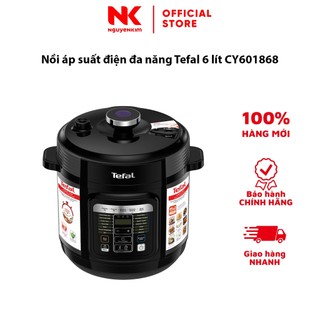 Nồi áp suất điện đa năng tefal 6 lít cy601868