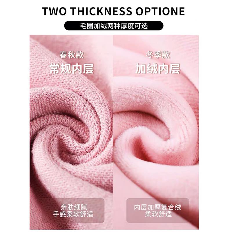 Áo Hoodie Cotton Nguyên Chất Tay Dài In Họa Tiết Hoạt Hình Kuromi Thời Trang Xuân Thu Cho Bé Gái