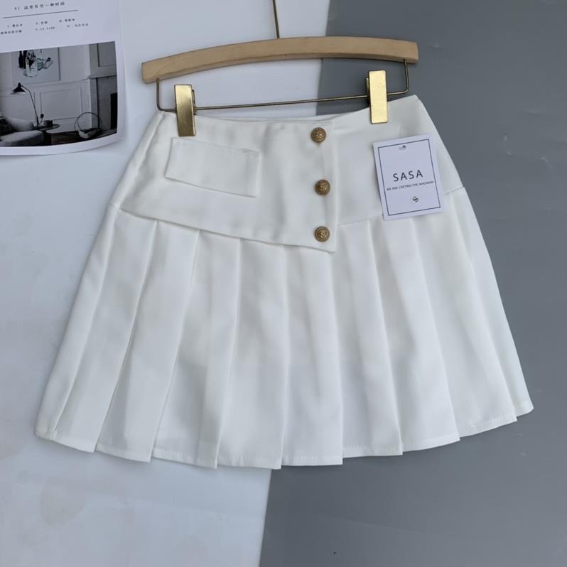 Chân váy tennis xếp ly lưng cao kiểu dáng hàn quốc đính khuy cao cấp trẻ trung năng động CV514 SUTANO | BigBuy360 - bigbuy360.vn