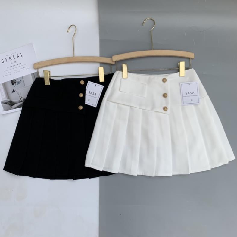 Chân váy tennis xếp ly lưng cao kiểu dáng hàn quốc đính khuy cao cấp trẻ trung năng động CV514 SUTANO | BigBuy360 - bigbuy360.vn