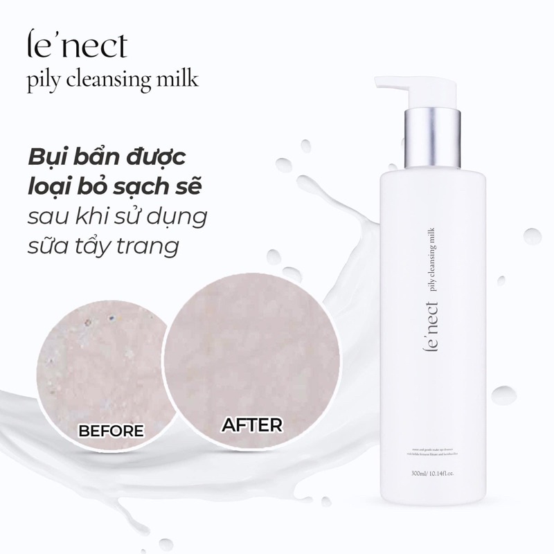 Sữa tẩy trang Pily Cleansing Milk của #Lenect