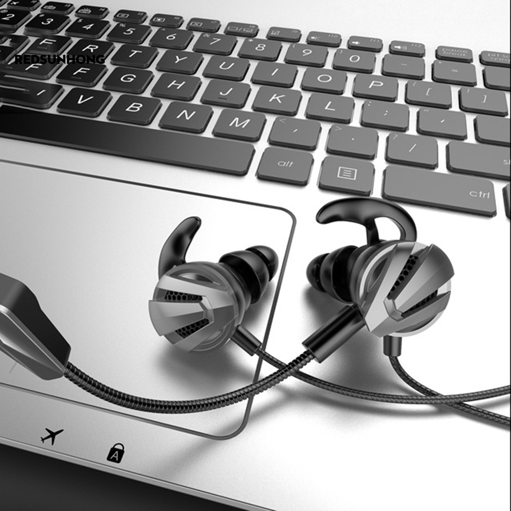 Tai Nghe Nhét Tai Bass Trầm Có Mic Dành Cho Điện Thoại / Máy Tính