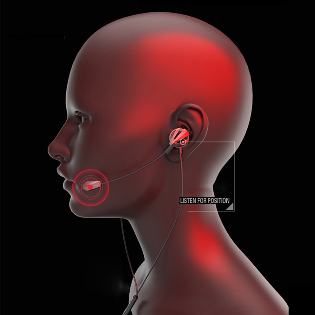 Tai Nghe Nhét Tai Bass Trầm Có Mic Dành Cho Điện Thoại / Máy Tính