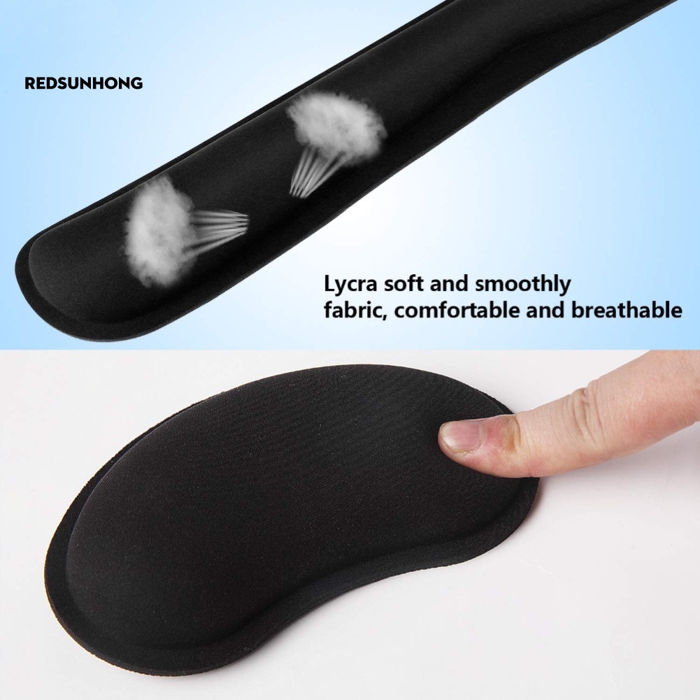 Đệm Lót Chuột RH.B Mềm Mại Hỗ Trợ Cổ Tay Cho Nhân Viên Văn Phòng