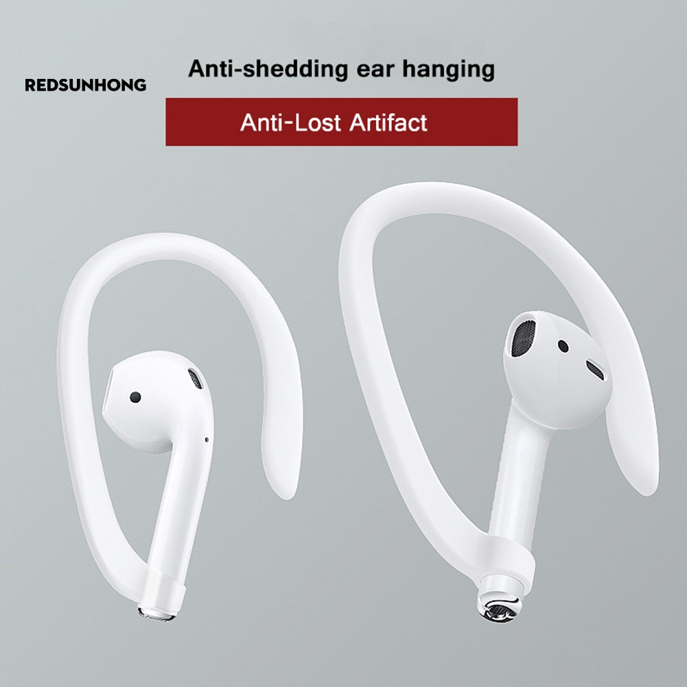 1 Cặp Tai Nghe Bluetooth Móc Vành Tai Chống Rơi Cho Air-pods 1 2