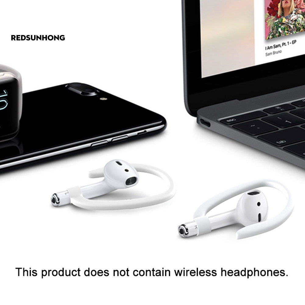 1 Cặp Tai Nghe Bluetooth Móc Vành Tai Chống Rơi Cho Air-pods 1 2