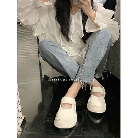 Dép lê đầu to xấu xí đế dày