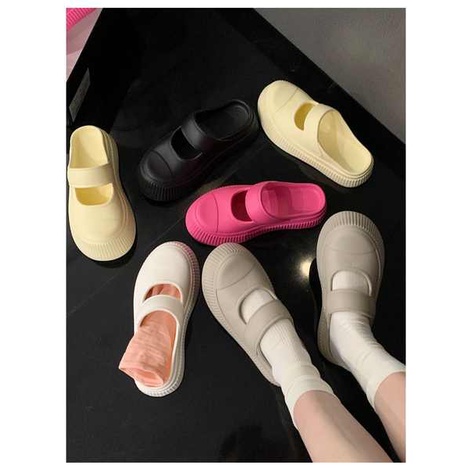 Dép lê đầu to xấu xí đế dày
