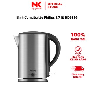 Bình đun siêu tốc philips 1.7 lít hd9316