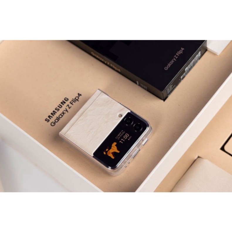 Điện thoại Samsung Galaxy Z Flip4 5G Flex Mode Collection Flip 4 Gia Studio - Hàng Chính hãng - New Seal BH 12 tháng