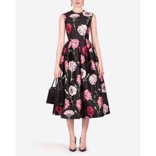 BEUCLOSET - Đầm hoa xoè O.DR không tay mặc tiệc