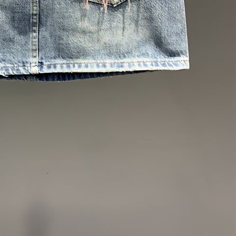 Chân váy jean Lưng Cao Dáng Chữ a Phối Túi Thời Trang Mùa Hè 2023 Cho Nữ