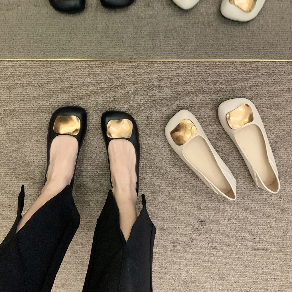 Giày Lười Đế Bằng Phong Cách Thời Trang Mùa Hè 2023 Mới Dành Cho Nữ