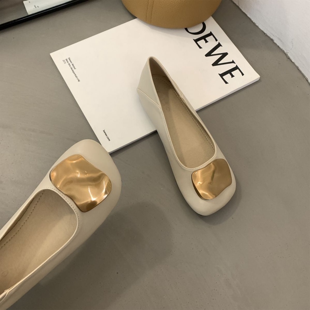 Giày Lười Đế Bằng Phong Cách Thời Trang Mùa Hè 2023 Mới Dành Cho Nữ