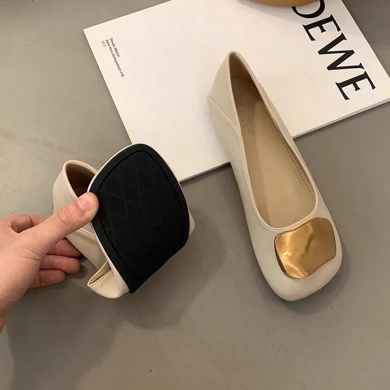 Giày Lười Đế Bằng Phong Cách Thời Trang Mùa Hè 2023 Mới Dành Cho Nữ