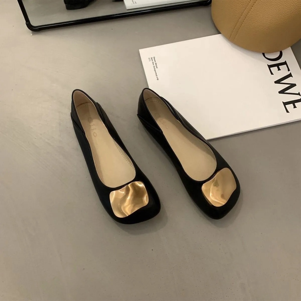 Giày Lười Đế Bằng Phong Cách Thời Trang Mùa Hè 2023 Mới Dành Cho Nữ