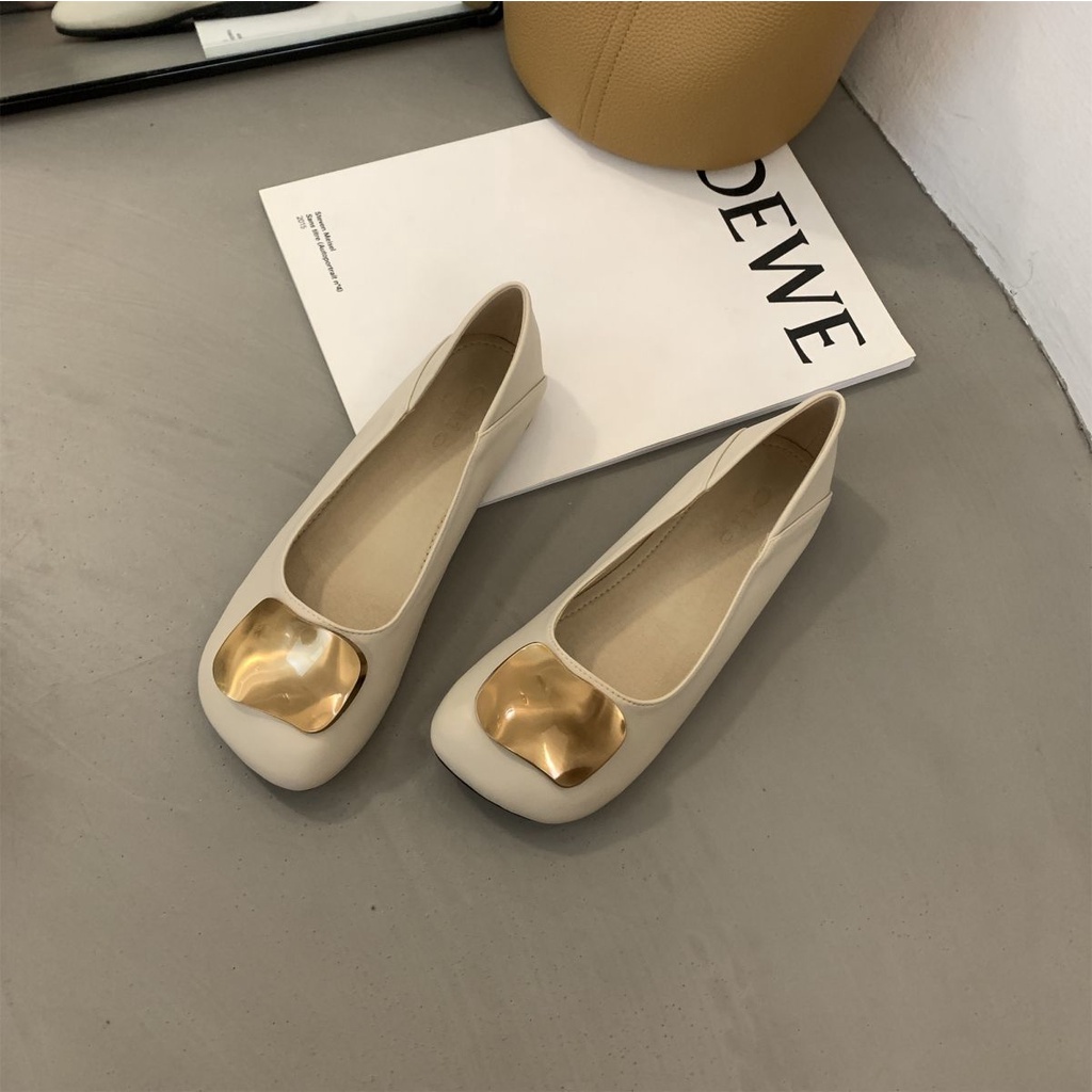 Giày Lười Đế Bằng Phong Cách Thời Trang Mùa Hè 2023 Mới Dành Cho Nữ