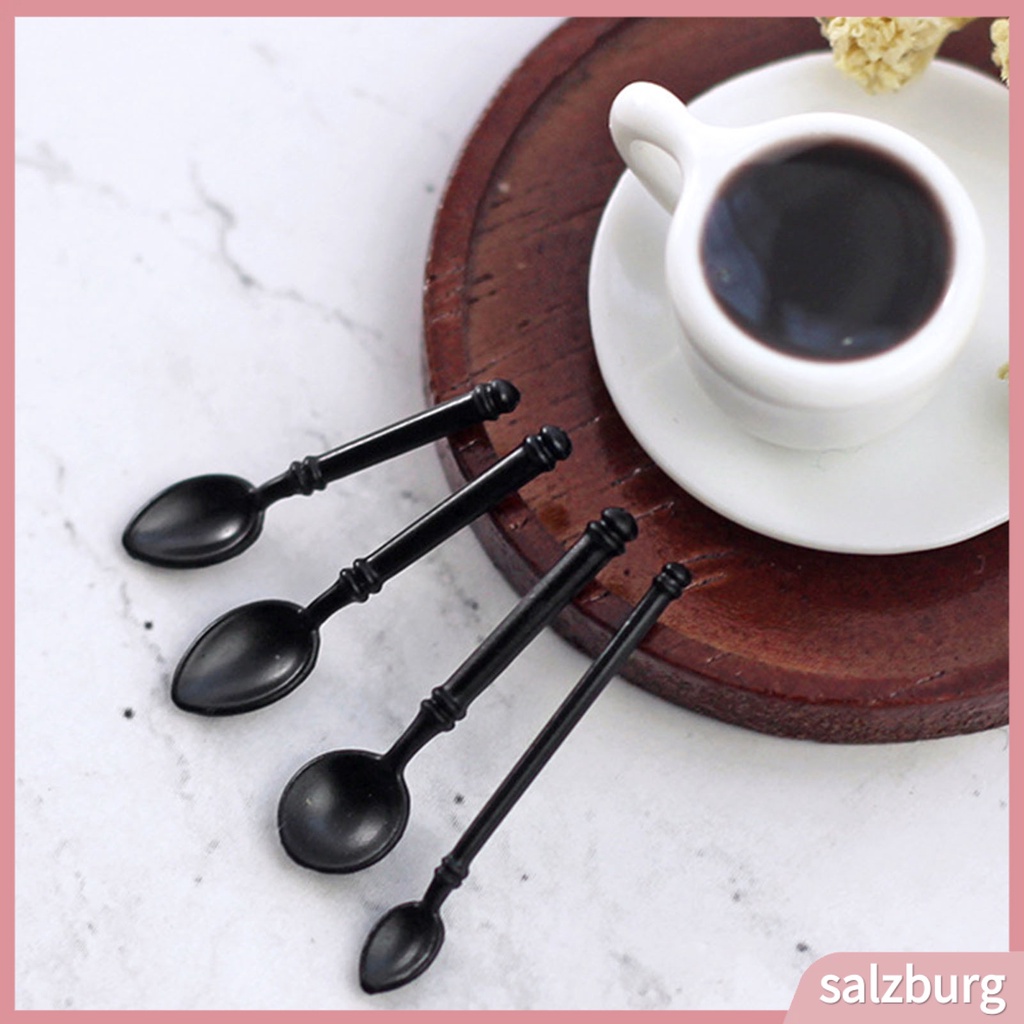 Mô hình muỗng mini bằng hợp kim cho nhà búp bê