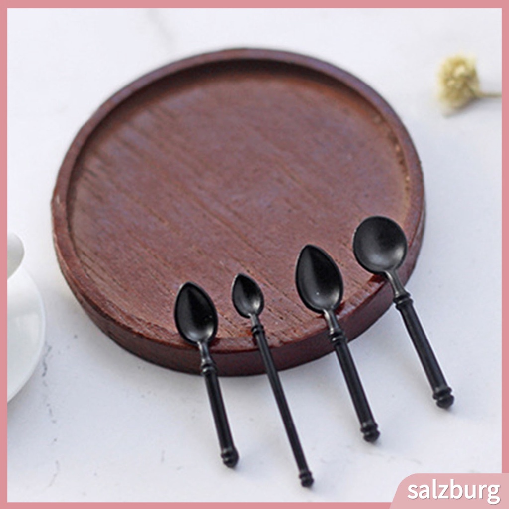 Mô hình muỗng mini bằng hợp kim cho nhà búp bê