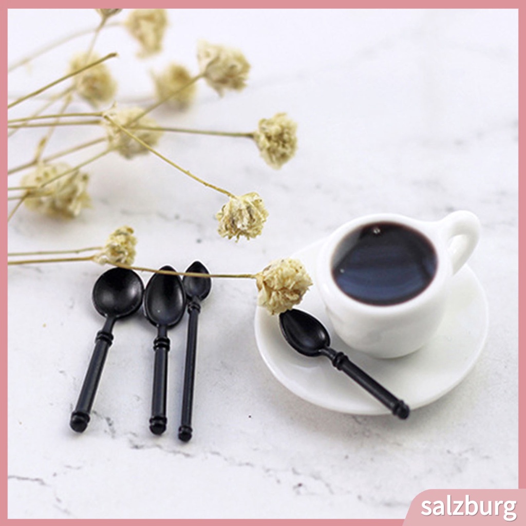 Mô hình muỗng mini bằng hợp kim cho nhà búp bê