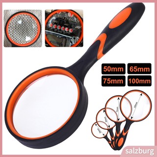 (salzburg) Kính Lúp Cầm Tay Nhỏ Gọn Sử Dụng Tiện Lợi 10x 8x 7x 6x