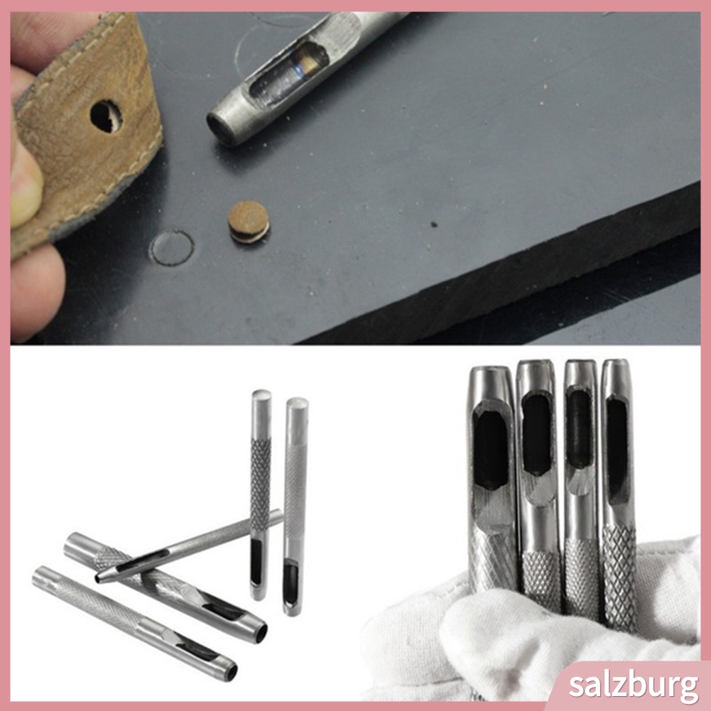 SA 1 Chiếc Dụng Cụ Đục Lỗ Thắt Lưng Da Hình Tròn 3.5mm
