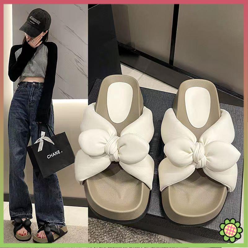 Dép cute nữ Dép nơ tiên nữ dễ thương