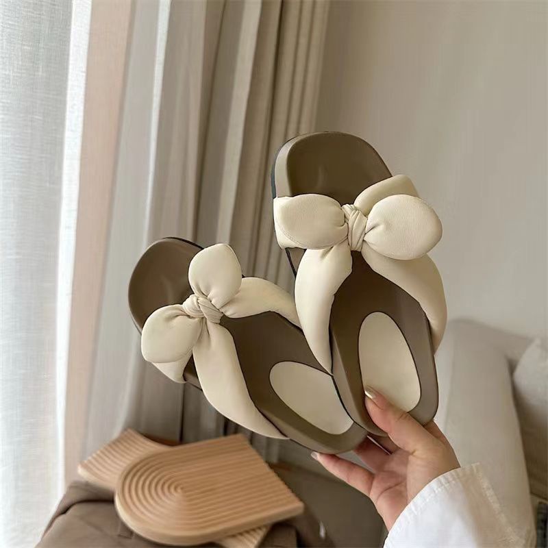 Dép cute nữ Dép nơ tiên nữ dễ thương