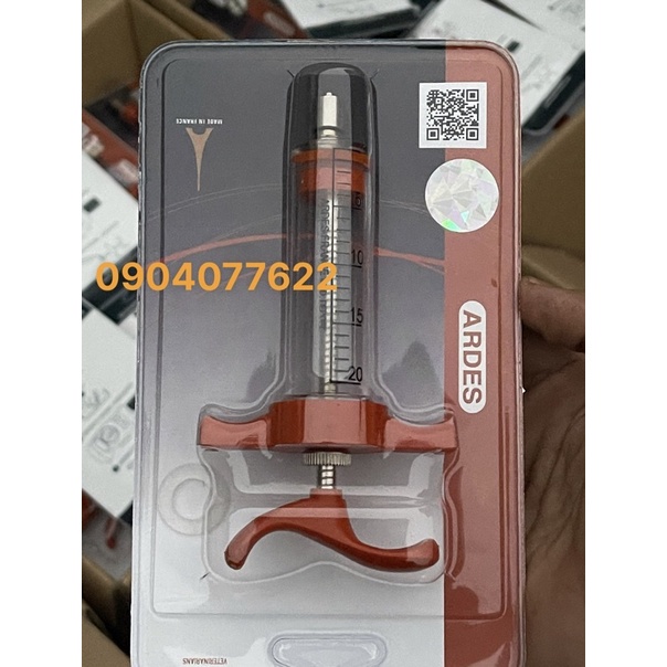 Xi lanh meka ARDES chính hãng xịn 100%  loại 10ml 20ml