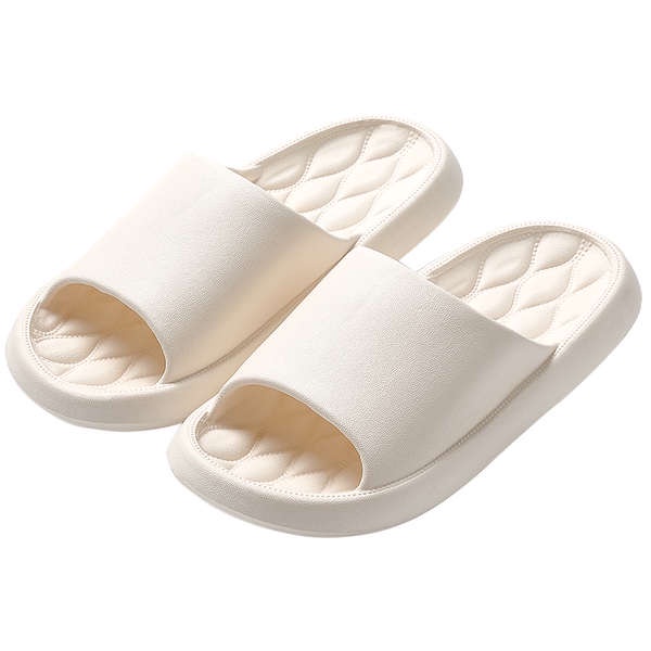 Dép cao su dép im lặng nữ Mùa hè, phòng tắm trong nhà chống trơn trượt, dép dép đáy mềm, dép nam