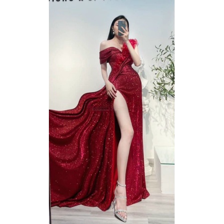ĐẦM BODY DẠ HỘI PHỐI BÈO DÚN